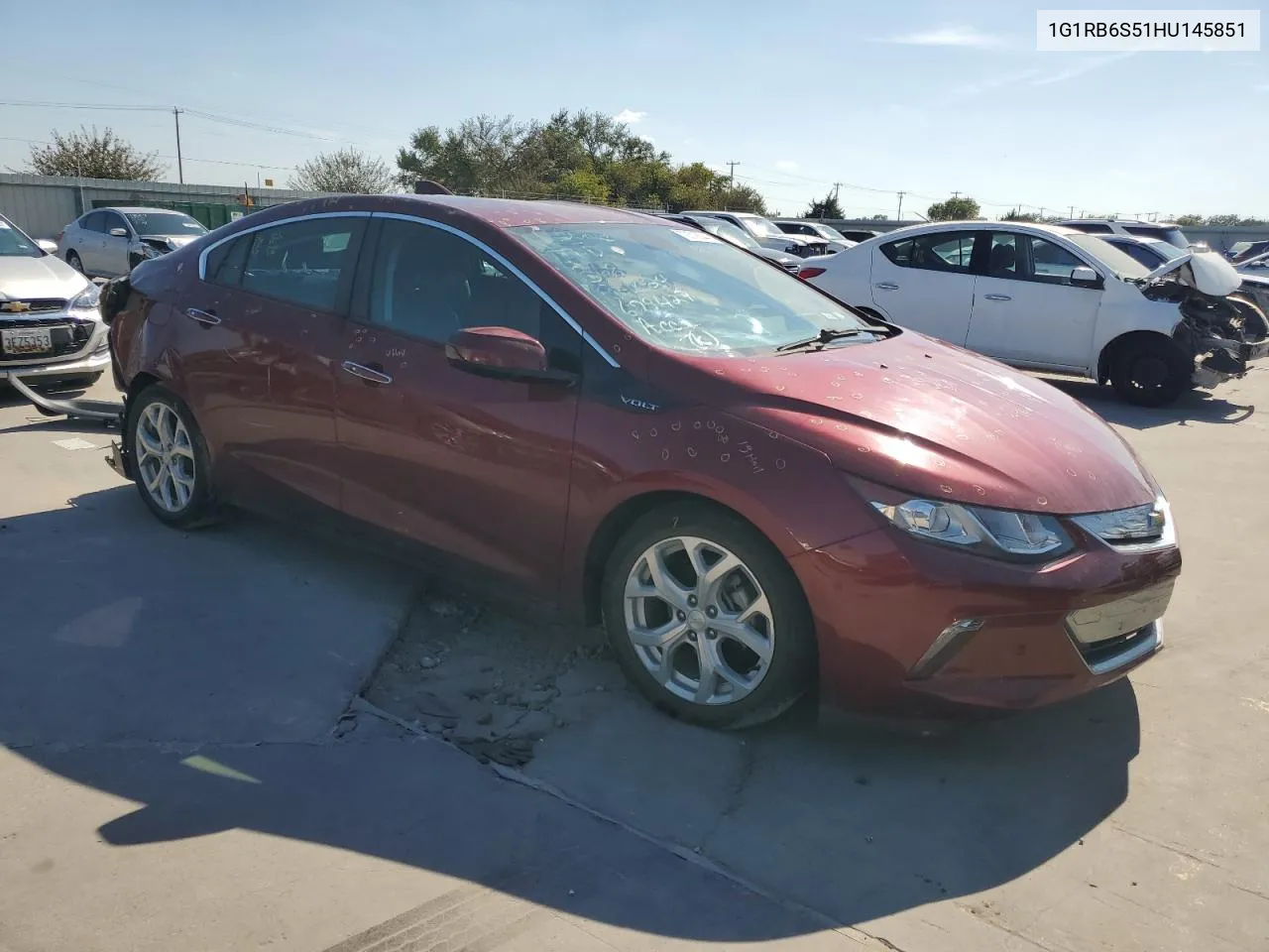 2017 Chevrolet Volt Premier VIN: 1G1RB6S51HU145851 Lot: 72318544