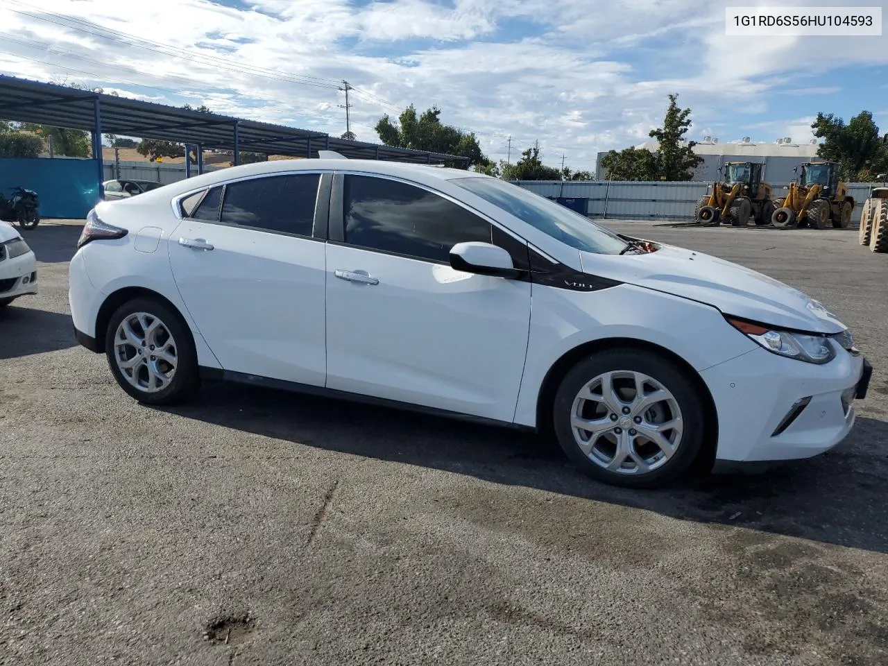 2017 Chevrolet Volt Premier VIN: 1G1RD6S56HU104593 Lot: 72471054