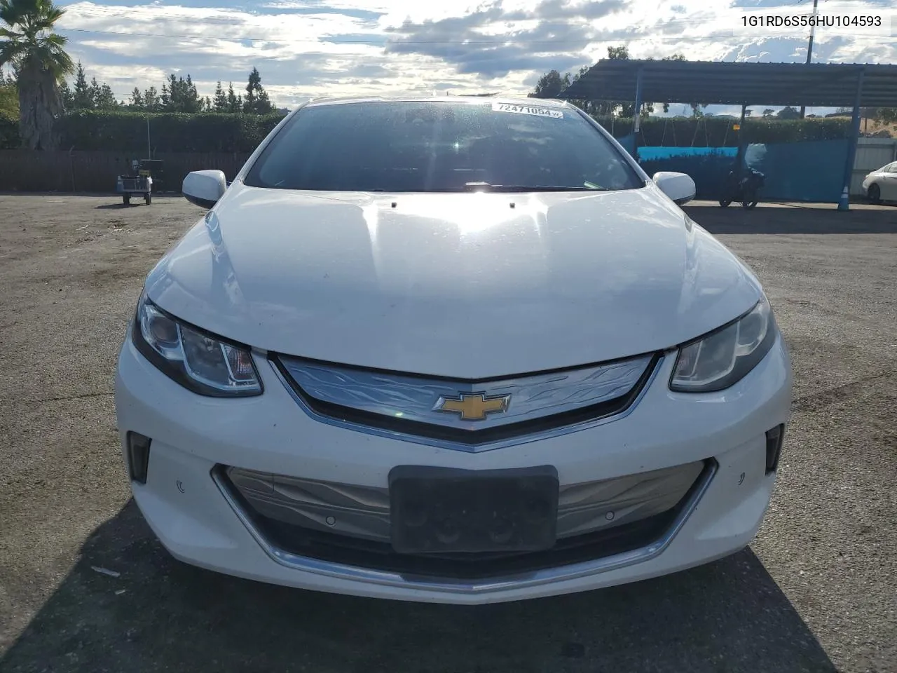 2017 Chevrolet Volt Premier VIN: 1G1RD6S56HU104593 Lot: 72471054