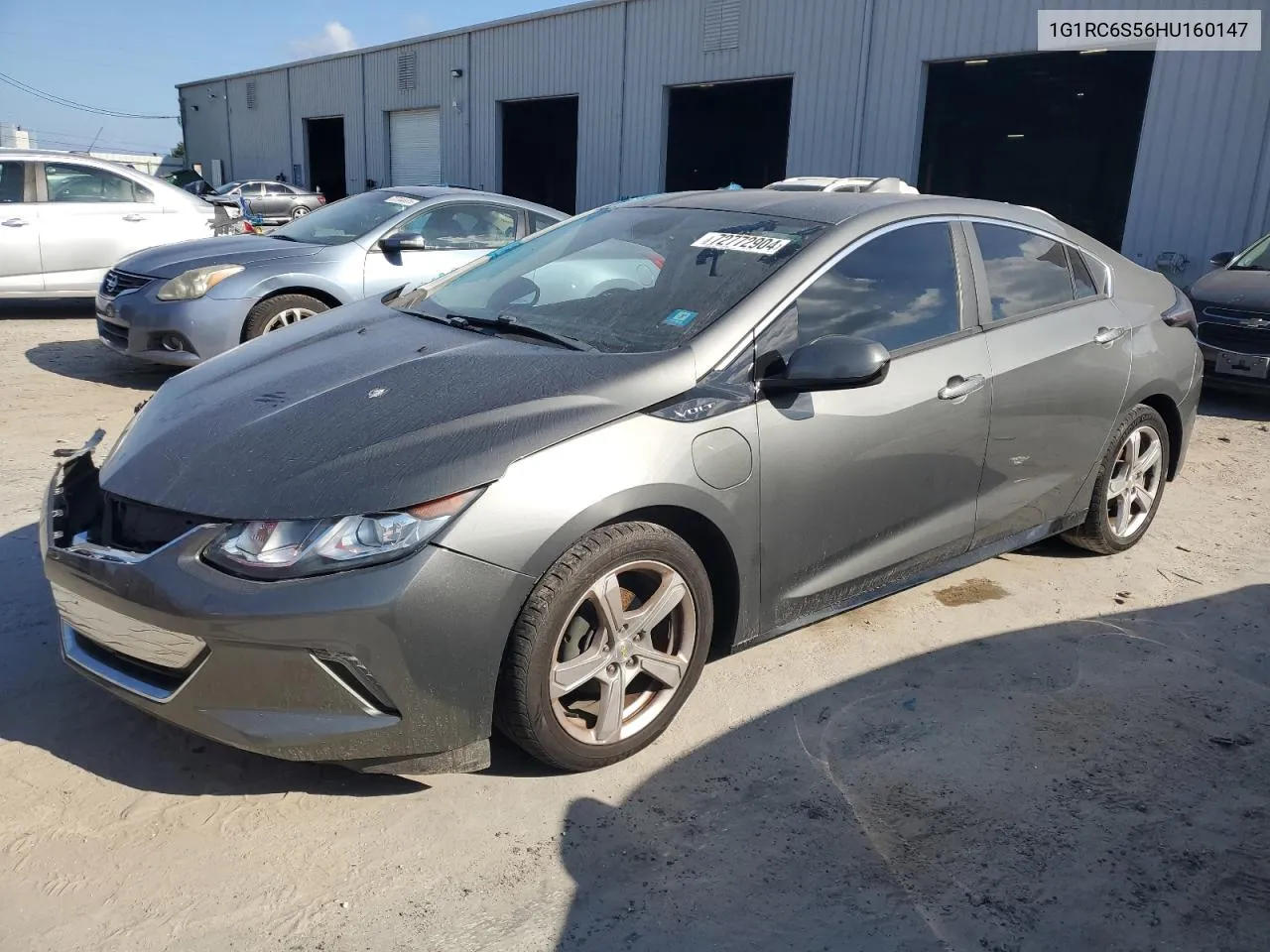 2017 Chevrolet Volt Lt VIN: 1G1RC6S56HU160147 Lot: 72772904