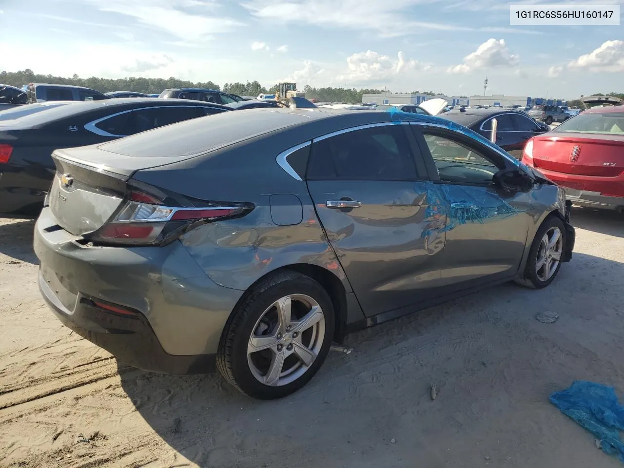 2017 Chevrolet Volt Lt VIN: 1G1RC6S56HU160147 Lot: 72772904