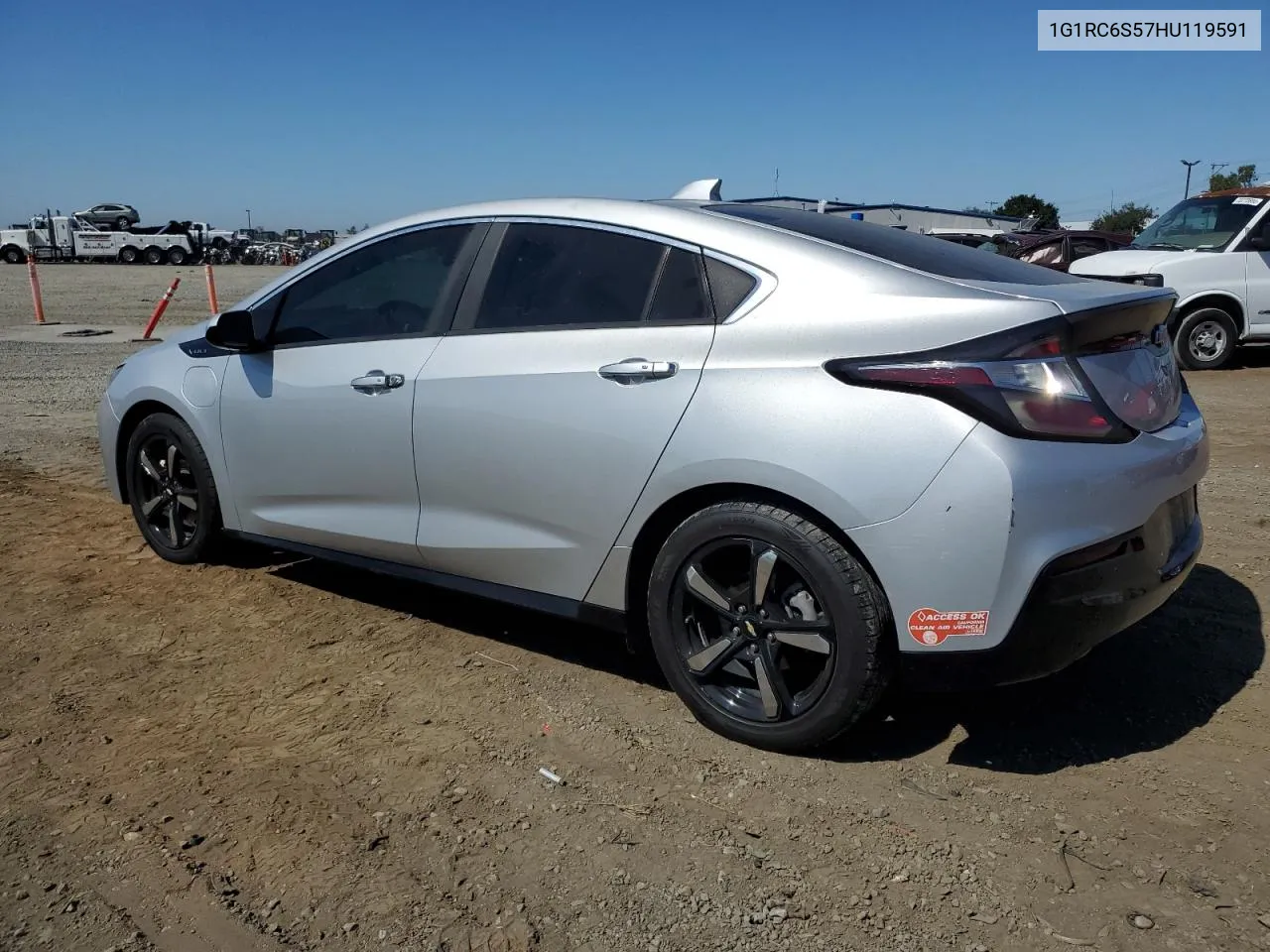 1G1RC6S57HU119591 2017 Chevrolet Volt Lt