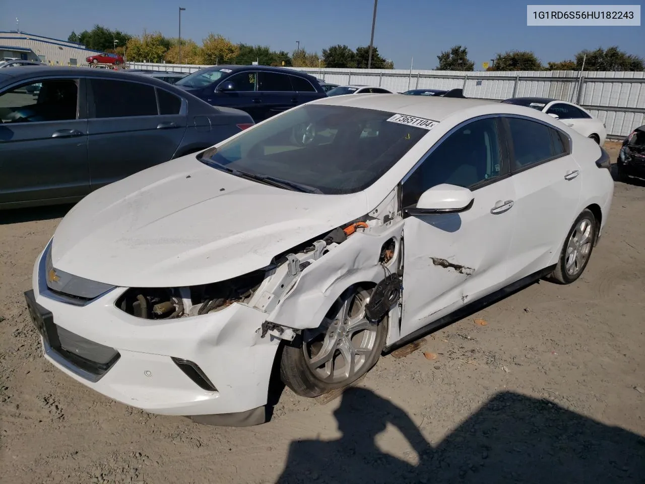 2017 Chevrolet Volt Premier VIN: 1G1RD6S56HU182243 Lot: 73651104