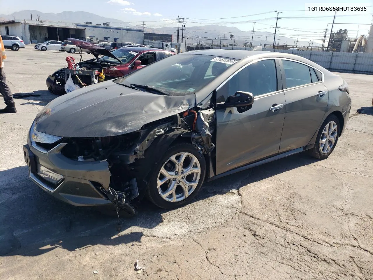 2017 Chevrolet Volt Premier VIN: 1G1RD6S58HU183636 Lot: 73832884