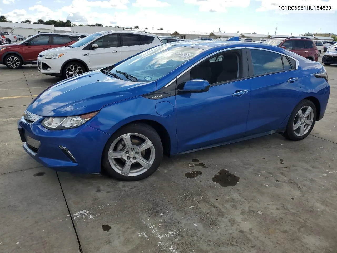 2017 Chevrolet Volt Lt VIN: 1G1RC6S51HU184839 Lot: 73846744