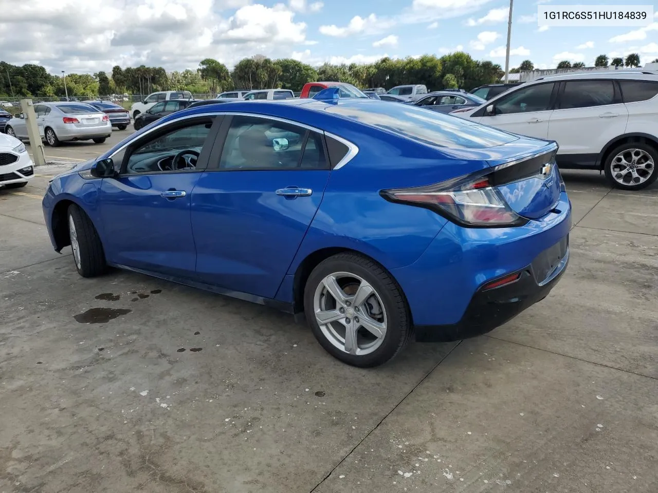 2017 Chevrolet Volt Lt VIN: 1G1RC6S51HU184839 Lot: 73846744