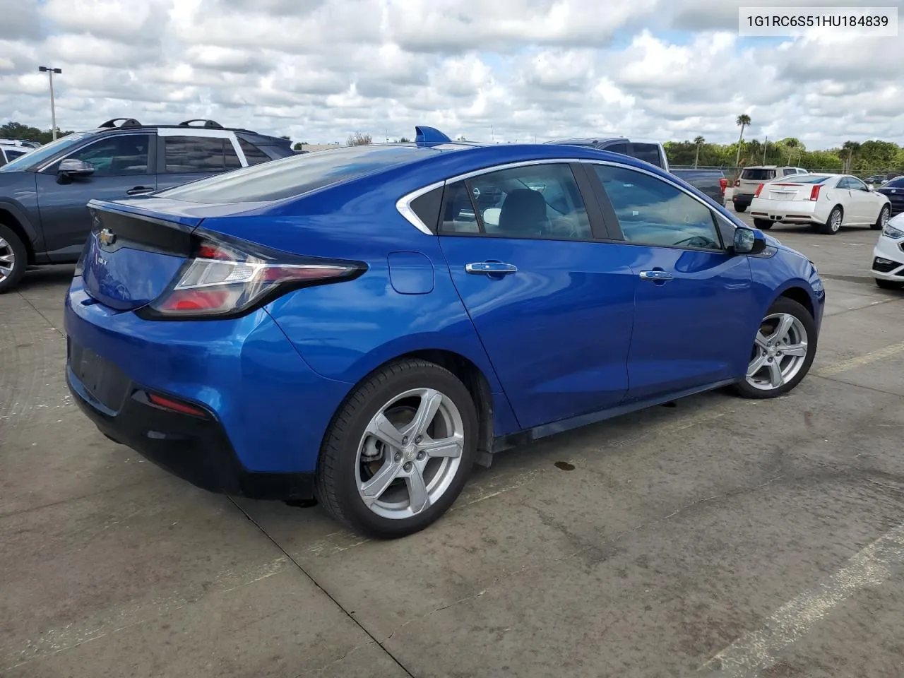 2017 Chevrolet Volt Lt VIN: 1G1RC6S51HU184839 Lot: 73846744