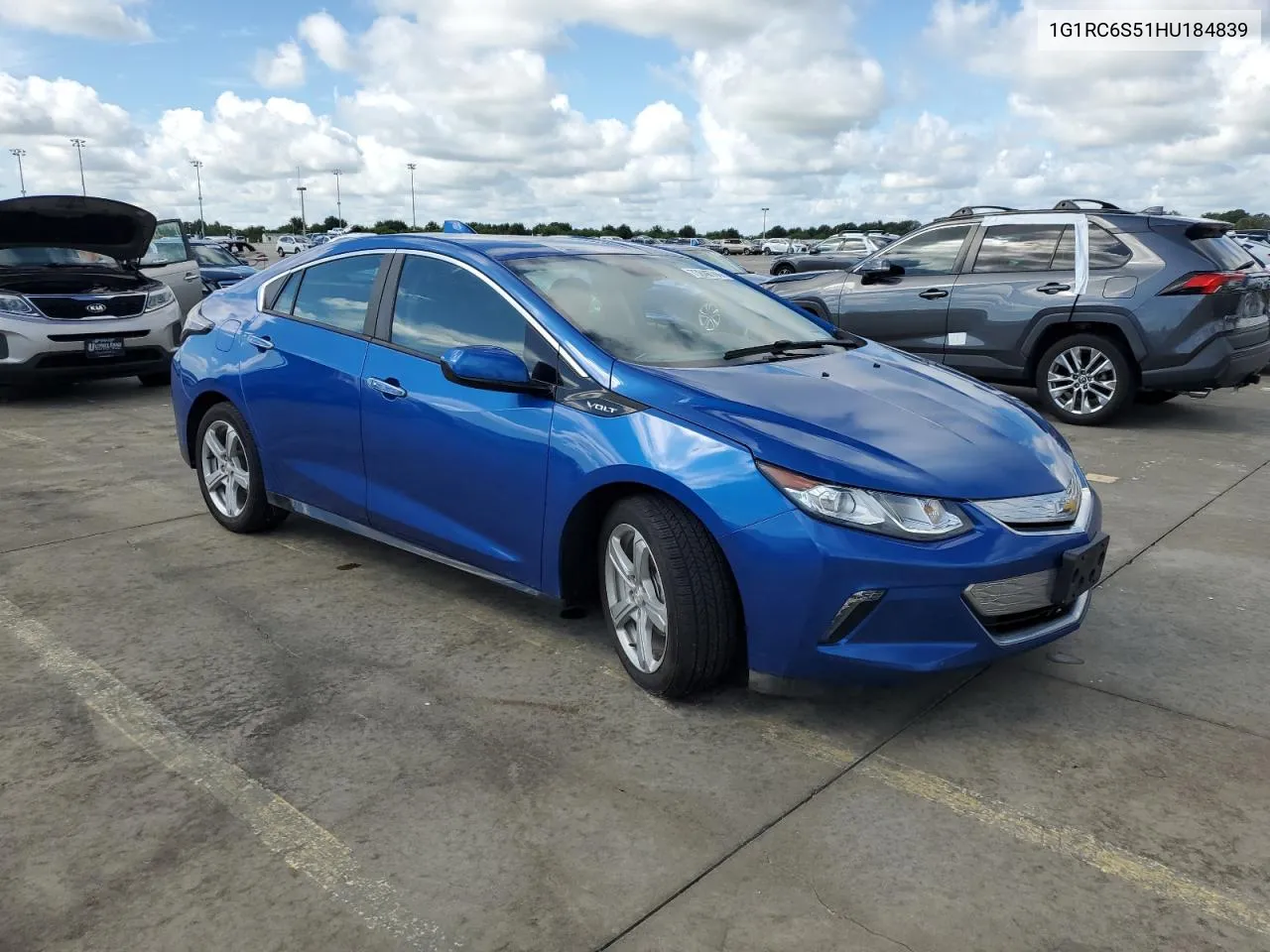 2017 Chevrolet Volt Lt VIN: 1G1RC6S51HU184839 Lot: 73846744