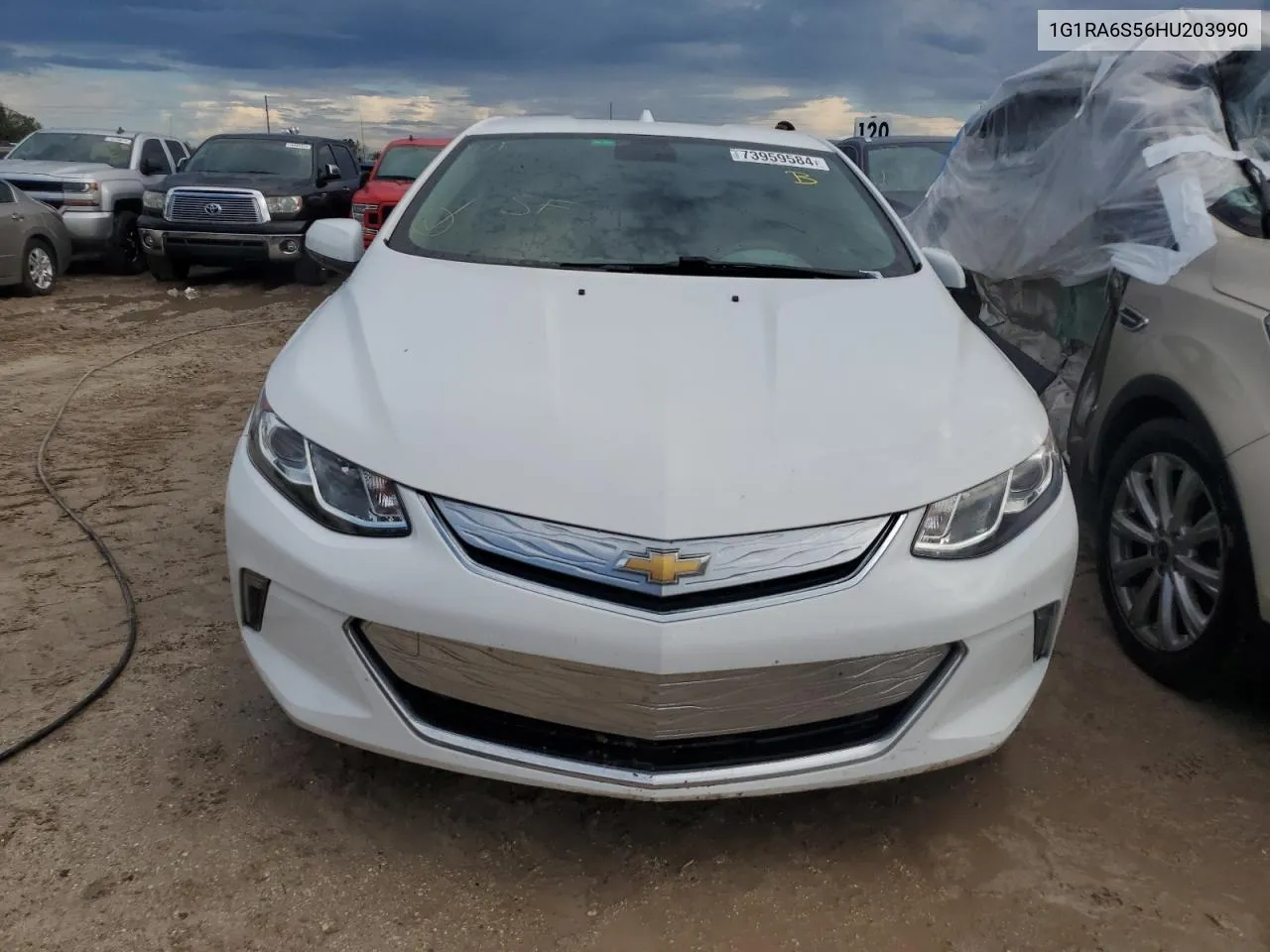 2017 Chevrolet Volt Lt VIN: 1G1RA6S56HU203990 Lot: 73959584