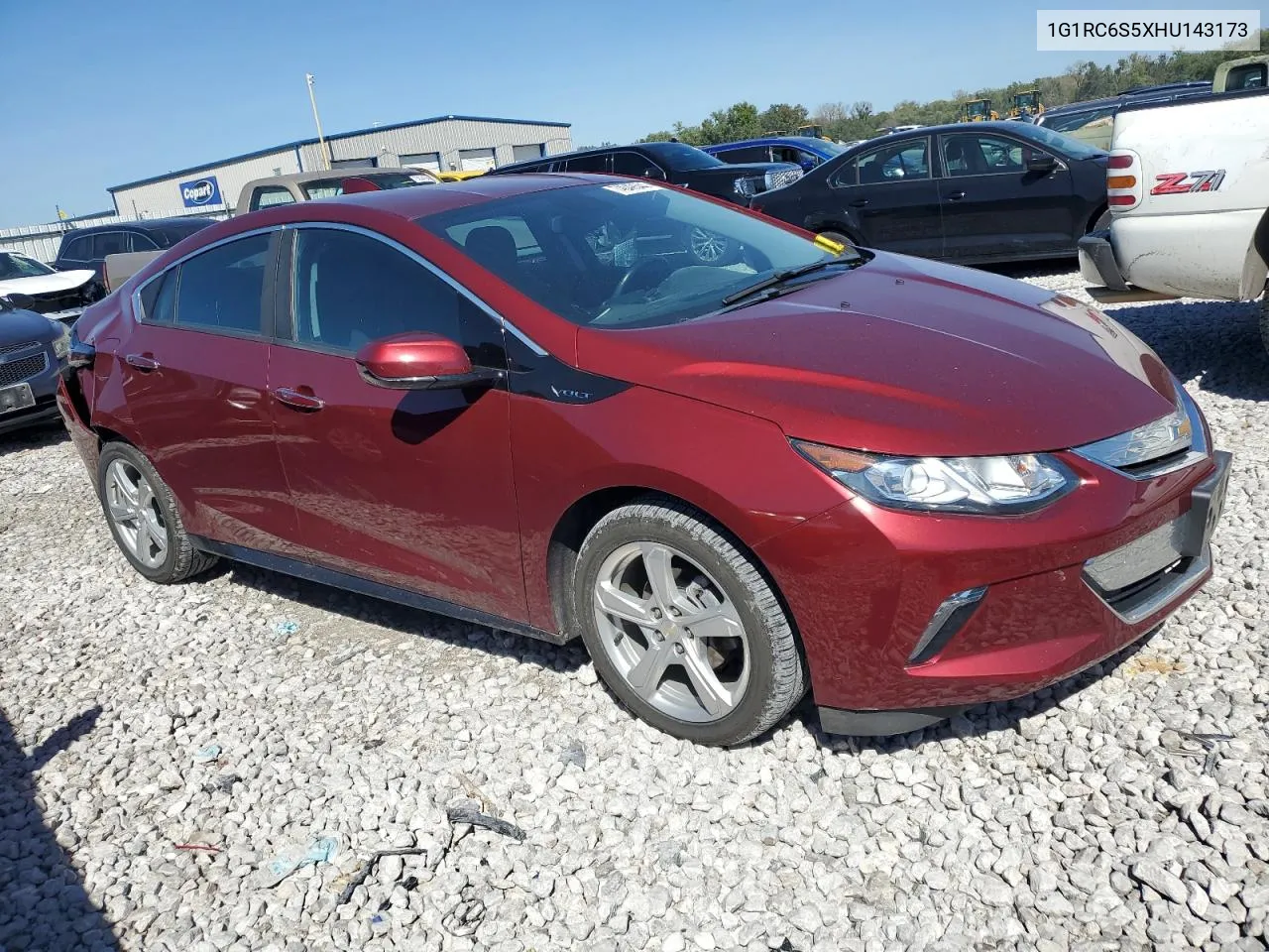 2017 Chevrolet Volt Lt VIN: 1G1RC6S5XHU143173 Lot: 74049544