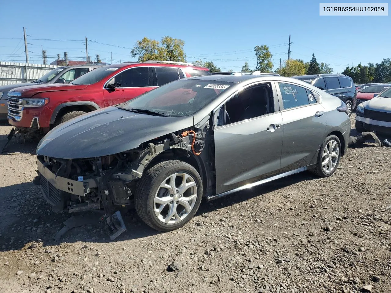 2017 Chevrolet Volt Premier VIN: 1G1RB6S54HU162059 Lot: 74068124