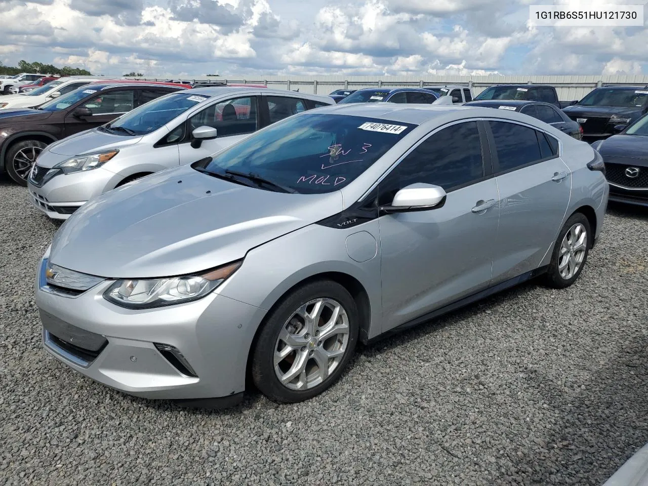 2017 Chevrolet Volt Premier VIN: 1G1RB6S51HU121730 Lot: 74076414