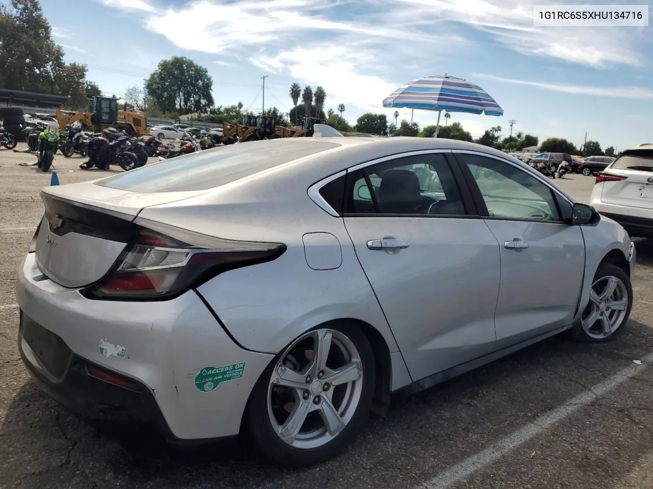 1G1RC6S5XHU134716 2017 Chevrolet Volt Lt