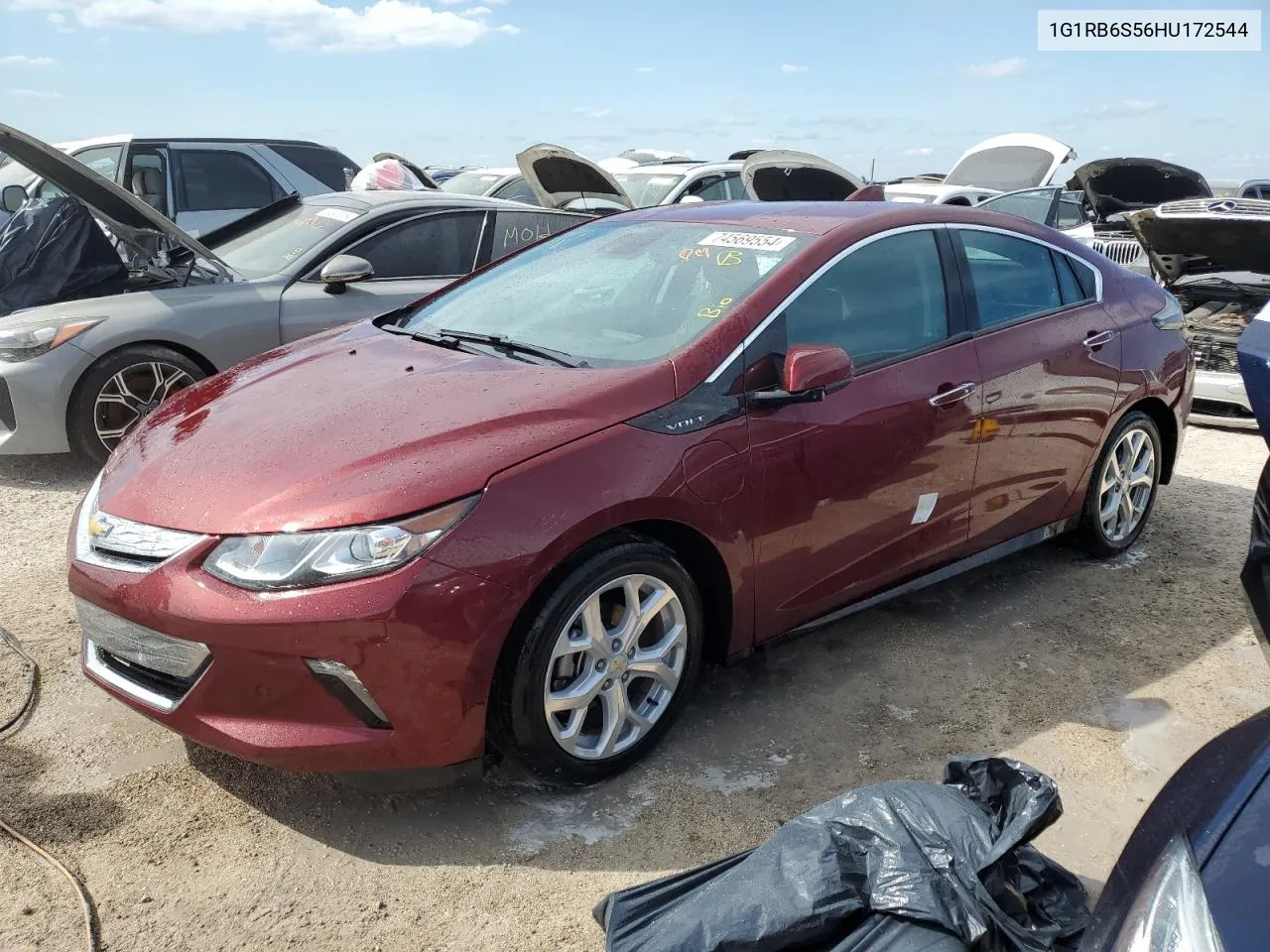 1G1RB6S56HU172544 2017 Chevrolet Volt Premier