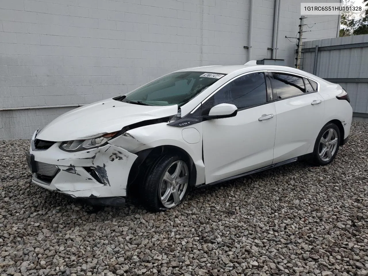 2017 Chevrolet Volt Lt VIN: 1G1RC6S51HU101328 Lot: 74770244