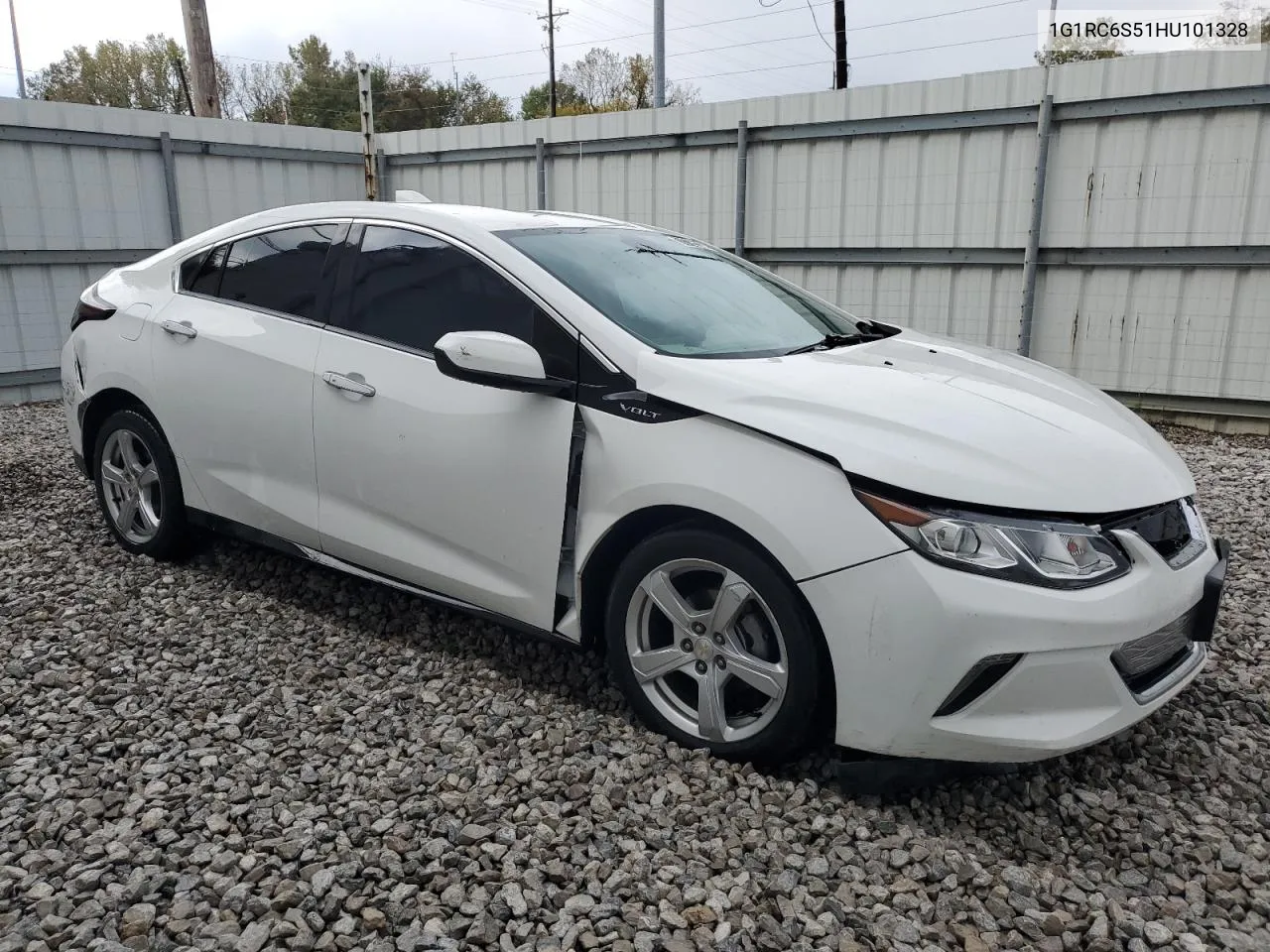 2017 Chevrolet Volt Lt VIN: 1G1RC6S51HU101328 Lot: 74770244