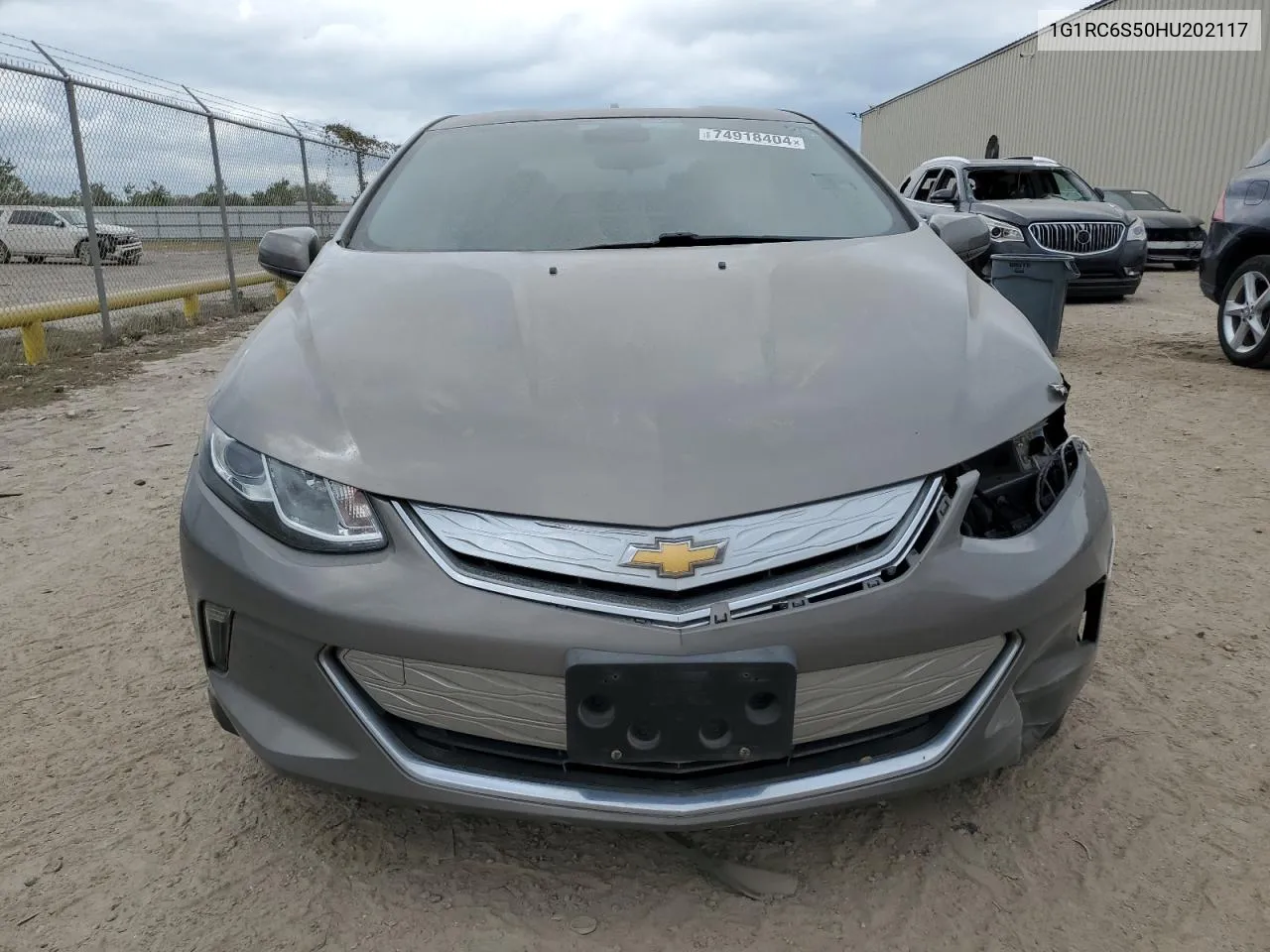 2017 Chevrolet Volt Lt VIN: 1G1RC6S50HU202117 Lot: 74918404