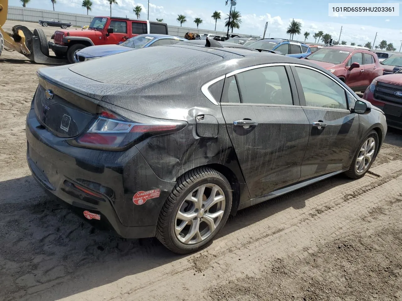 2017 Chevrolet Volt Premier VIN: 1G1RD6S59HU203361 Lot: 75527354