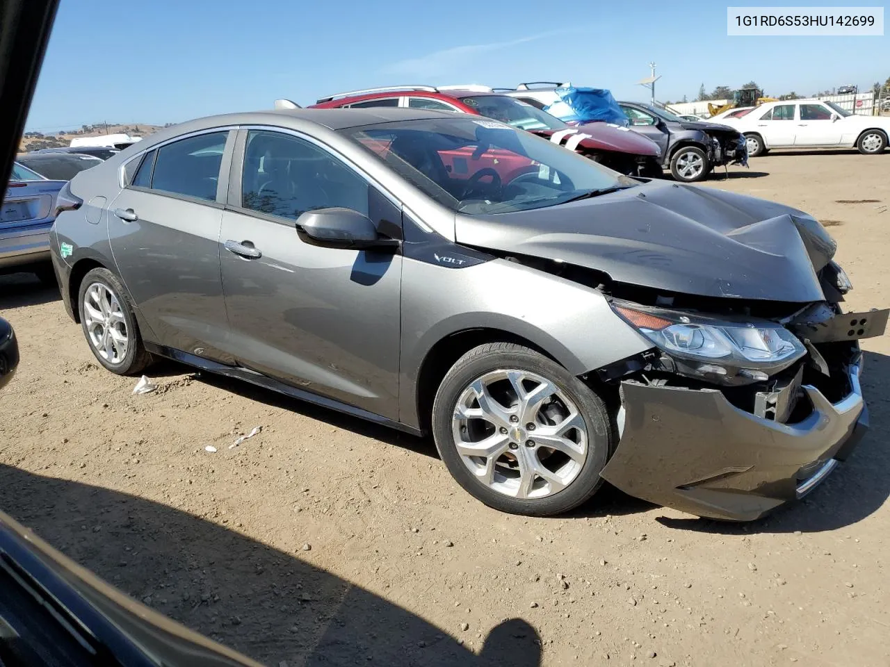 2017 Chevrolet Volt Premier VIN: 1G1RD6S53HU142699 Lot: 75573144