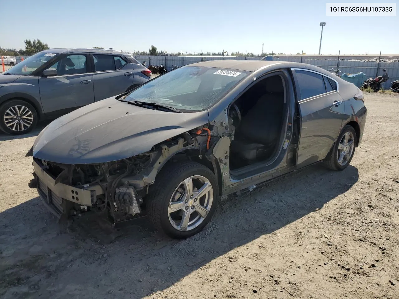 2017 Chevrolet Volt Lt VIN: 1G1RC6S56HU107335 Lot: 75724074