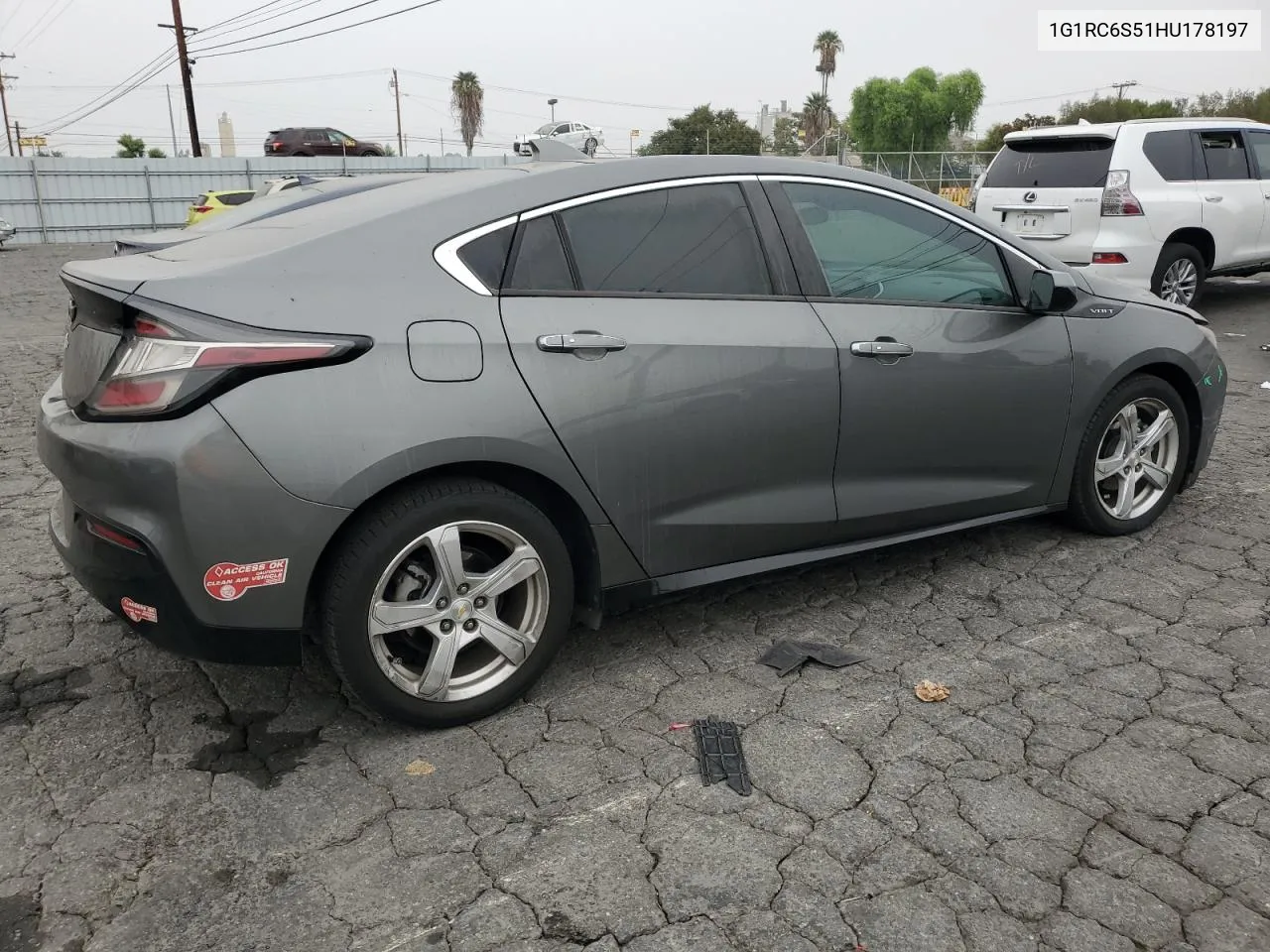 2017 Chevrolet Volt Lt VIN: 1G1RC6S51HU178197 Lot: 76124674