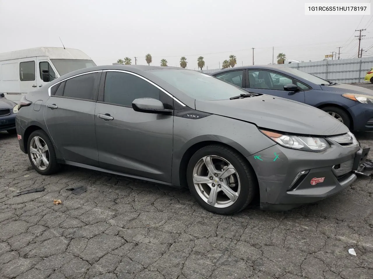 2017 Chevrolet Volt Lt VIN: 1G1RC6S51HU178197 Lot: 76124674