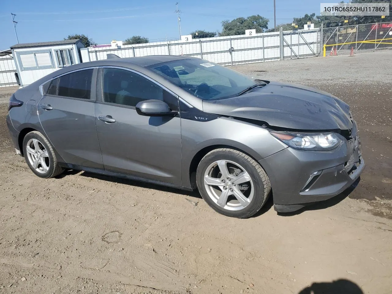 2017 Chevrolet Volt Lt VIN: 1G1RC6S52HU117862 Lot: 76180914