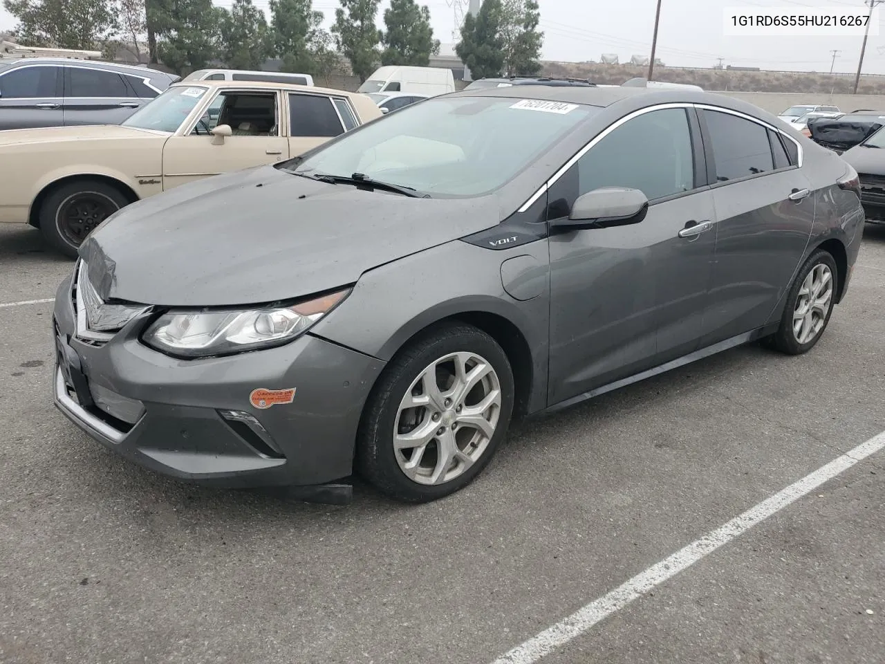 2017 Chevrolet Volt Premier VIN: 1G1RD6S55HU216267 Lot: 76201704