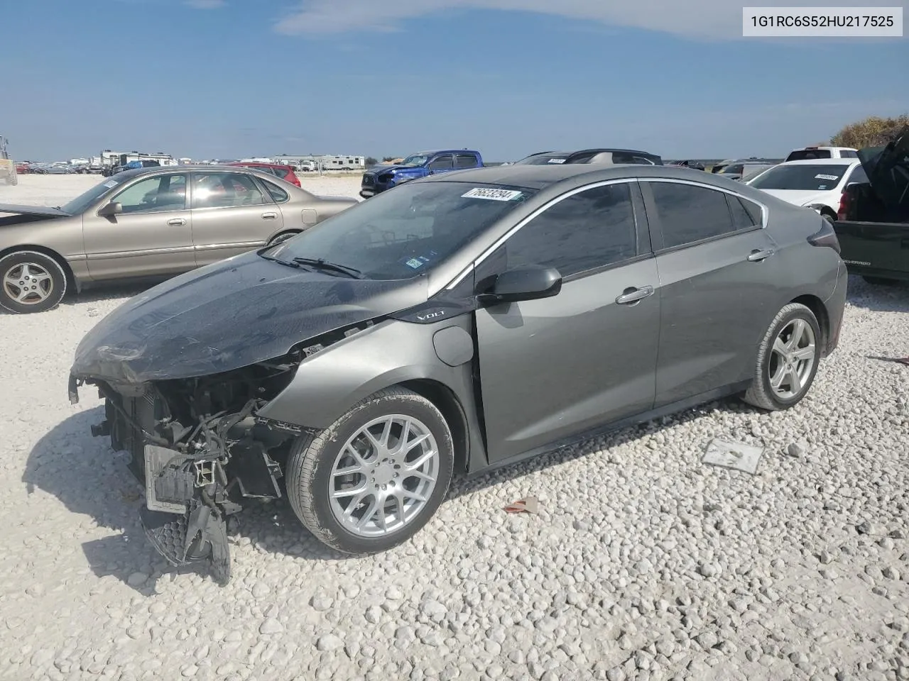 2017 Chevrolet Volt Lt VIN: 1G1RC6S52HU217525 Lot: 76623294