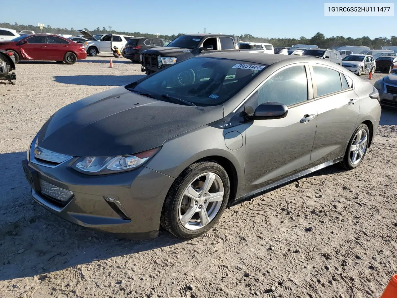 2017 Chevrolet Volt Lt VIN: 1G1RC6S52HU111477 Lot: 76831444