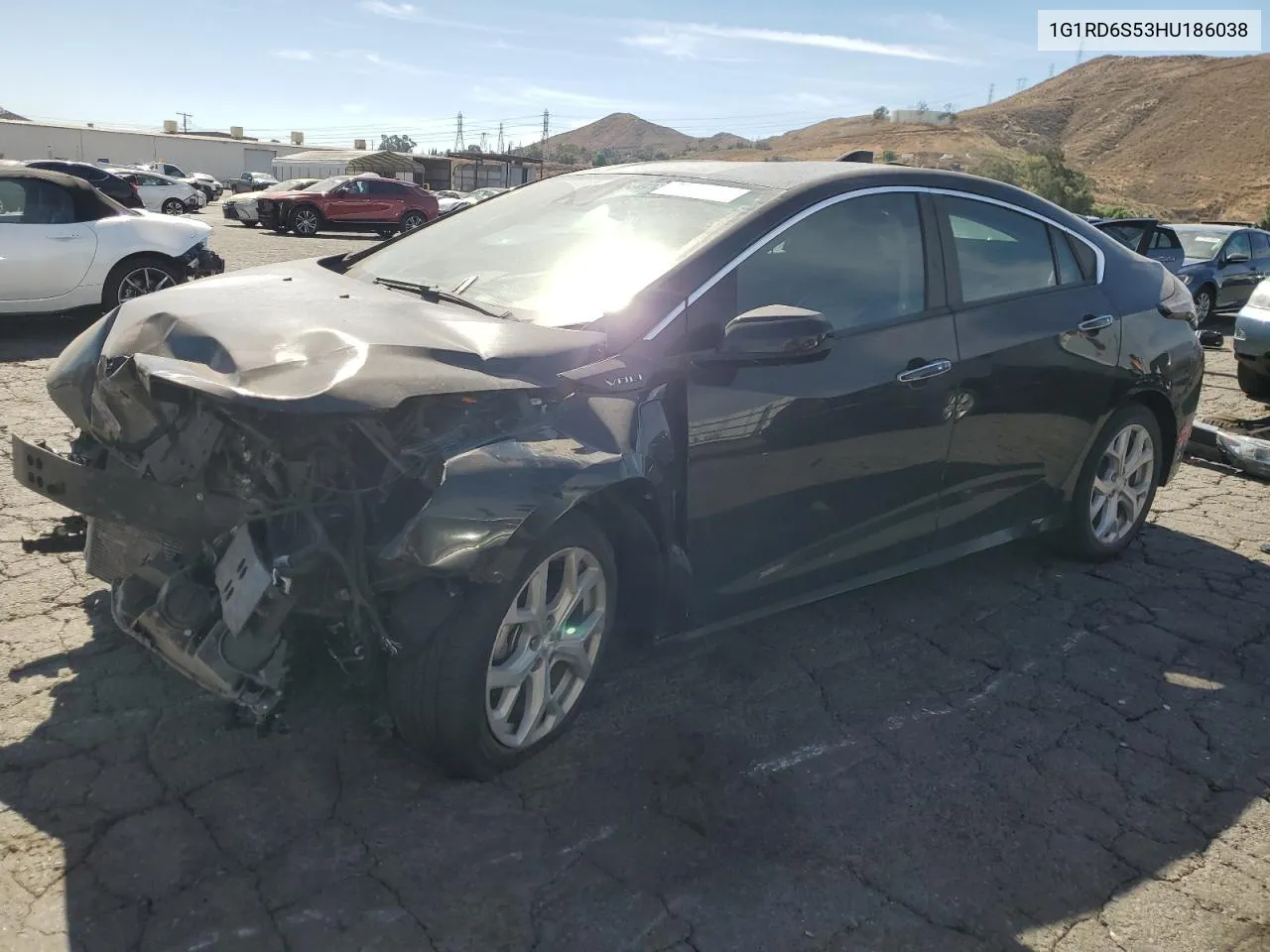 2017 Chevrolet Volt Premier VIN: 1G1RD6S53HU186038 Lot: 77016634