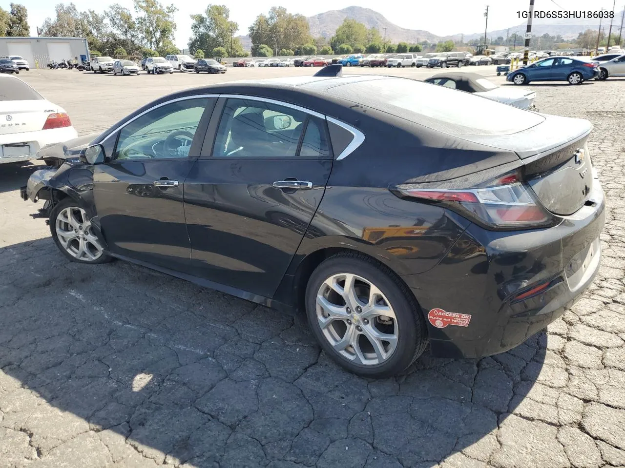 2017 Chevrolet Volt Premier VIN: 1G1RD6S53HU186038 Lot: 77016634