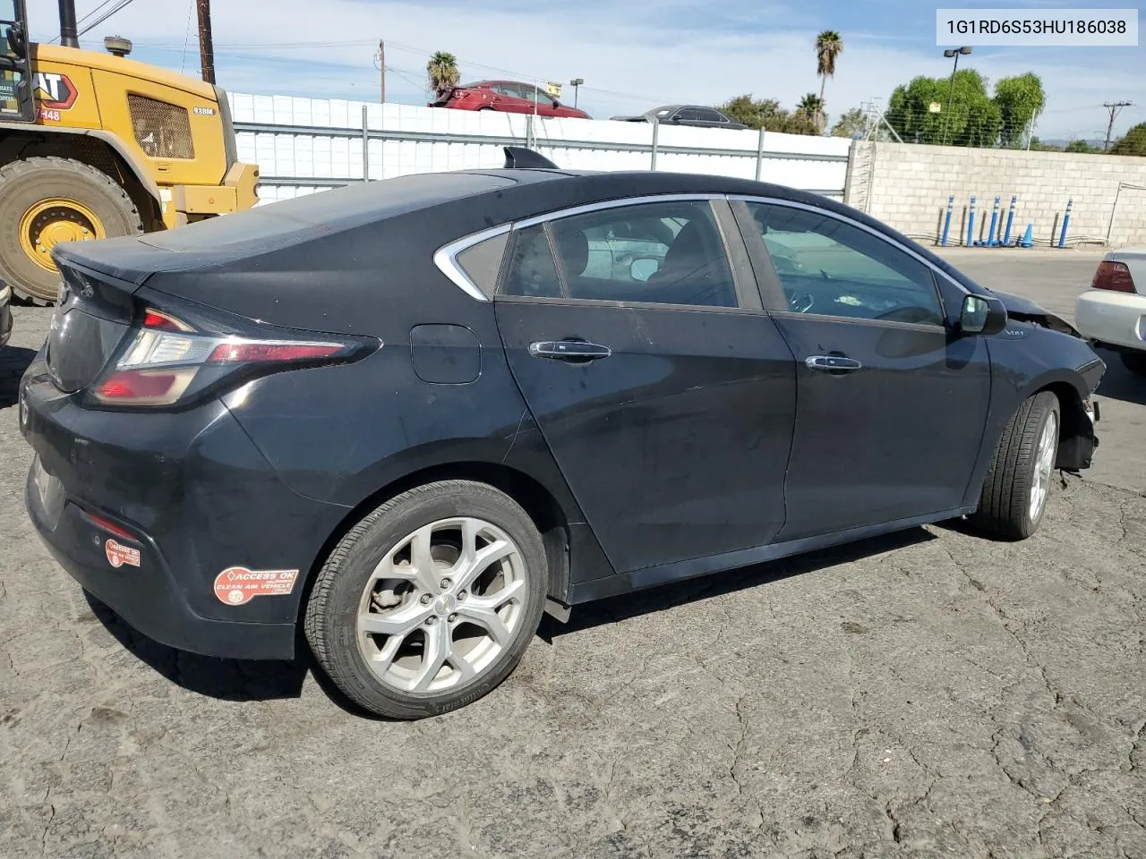 2017 Chevrolet Volt Premier VIN: 1G1RD6S53HU186038 Lot: 77016634