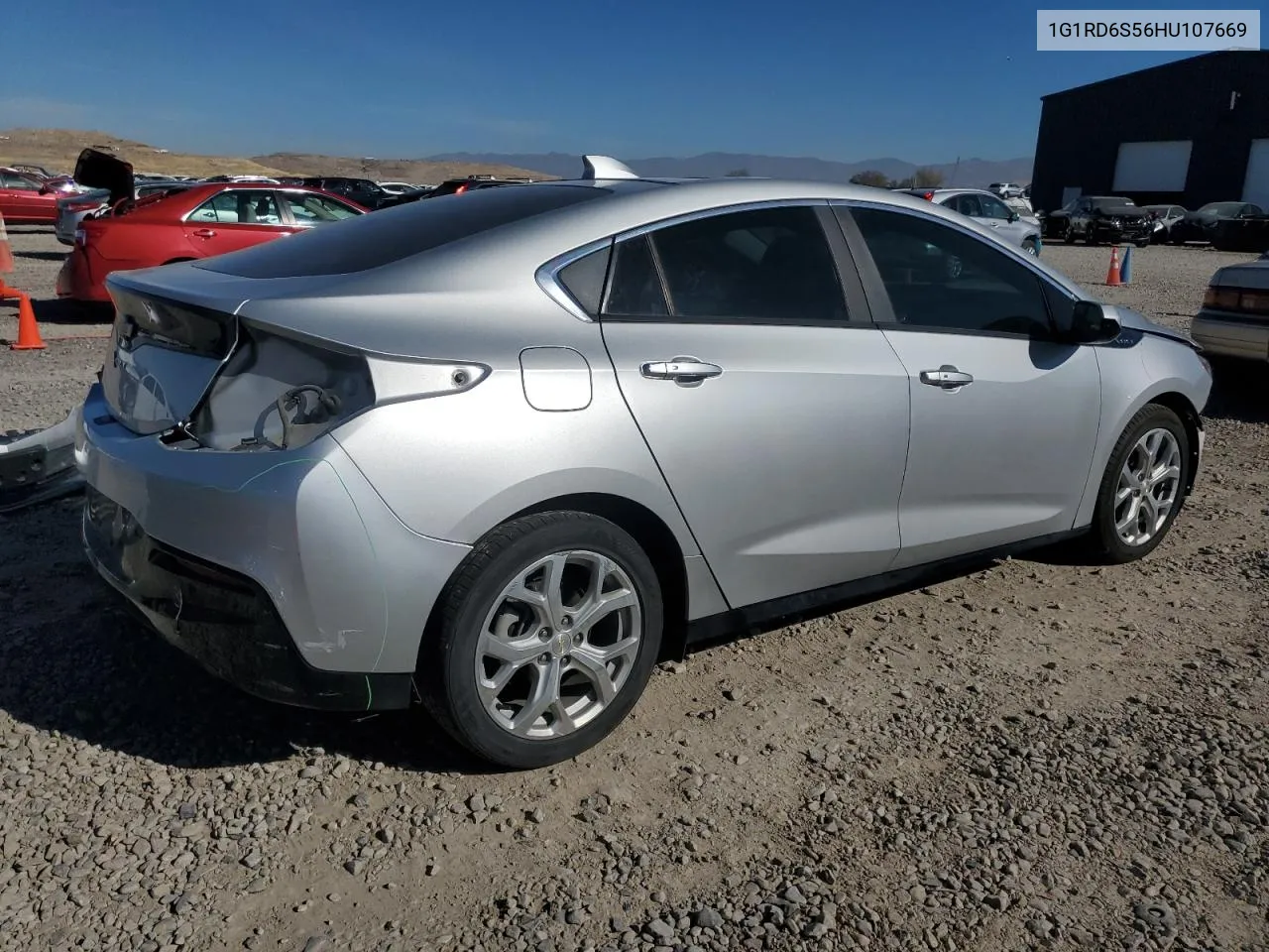 2017 Chevrolet Volt Premier VIN: 1G1RD6S56HU107669 Lot: 77183314