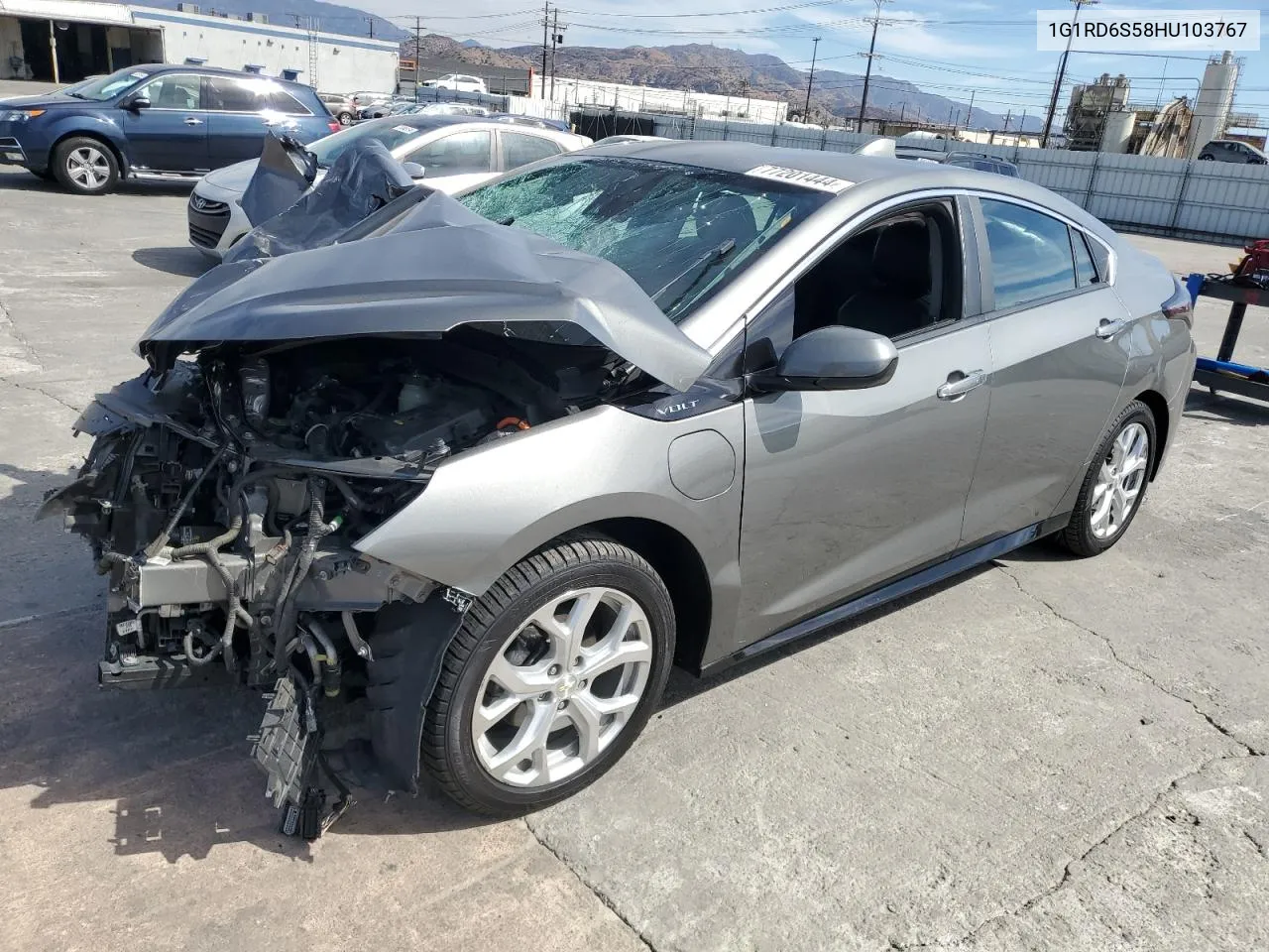 2017 Chevrolet Volt Premier VIN: 1G1RD6S58HU103767 Lot: 77201444