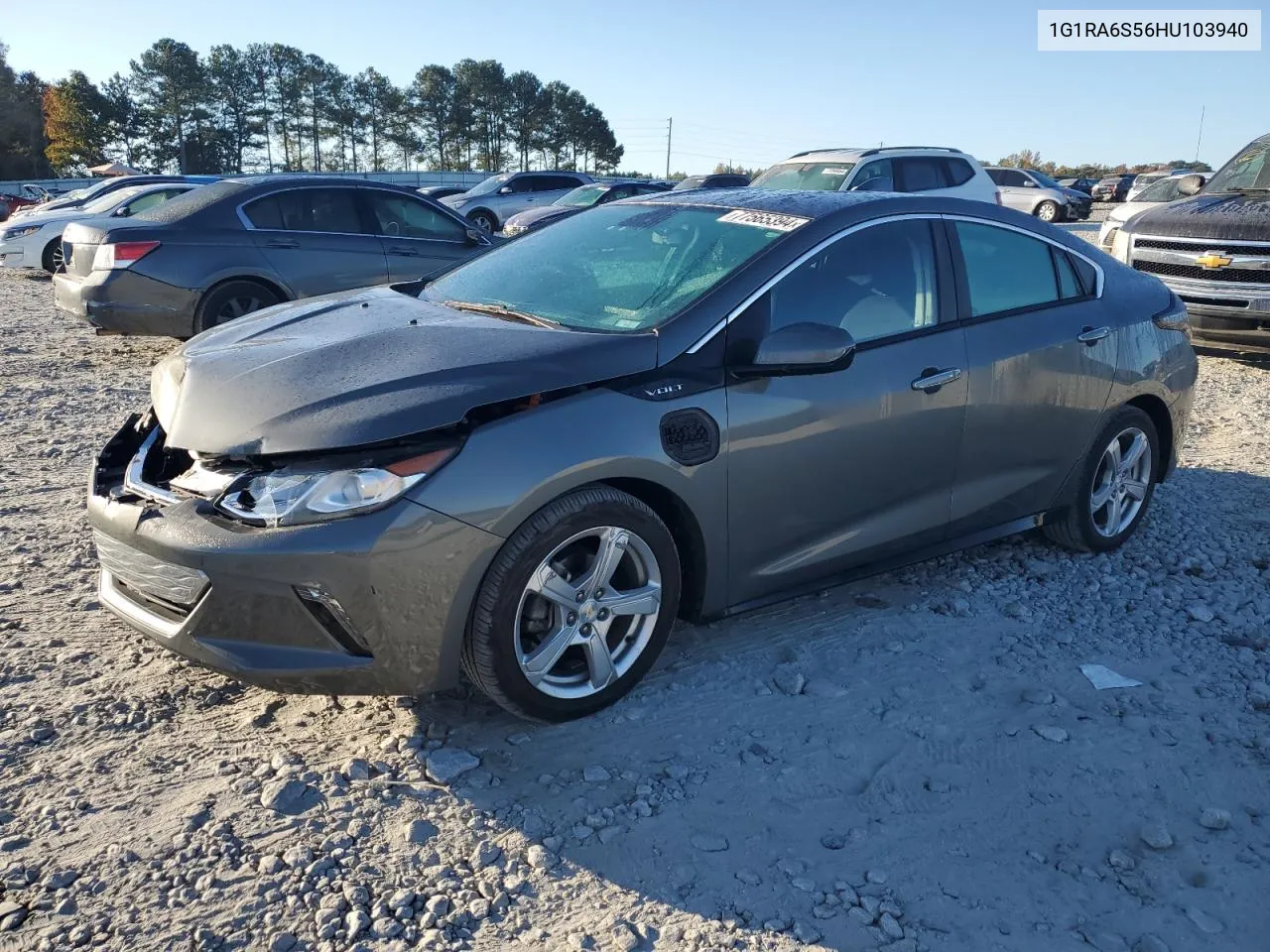 1G1RA6S56HU103940 2017 Chevrolet Volt Lt