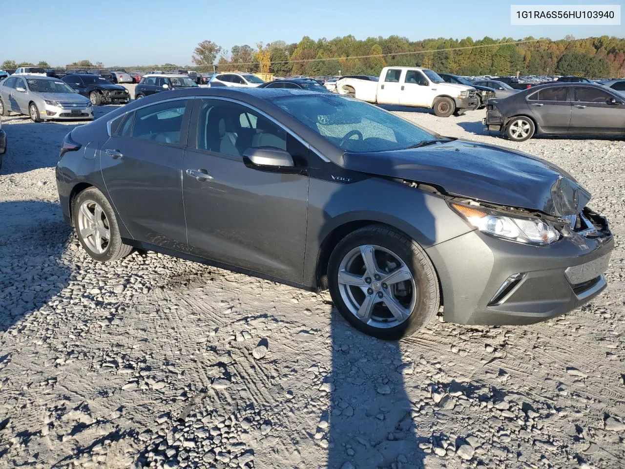 2017 Chevrolet Volt Lt VIN: 1G1RA6S56HU103940 Lot: 77565394