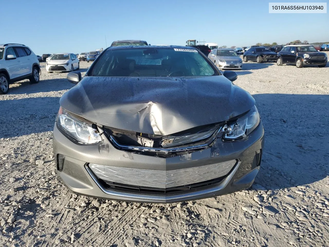 2017 Chevrolet Volt Lt VIN: 1G1RA6S56HU103940 Lot: 77565394