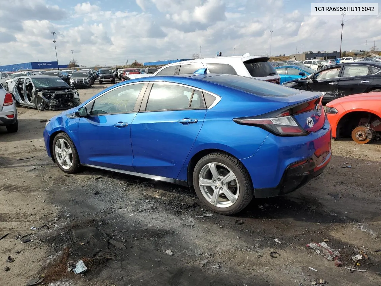 2017 Chevrolet Volt Lt VIN: 1G1RA6S56HU116042 Lot: 77576454