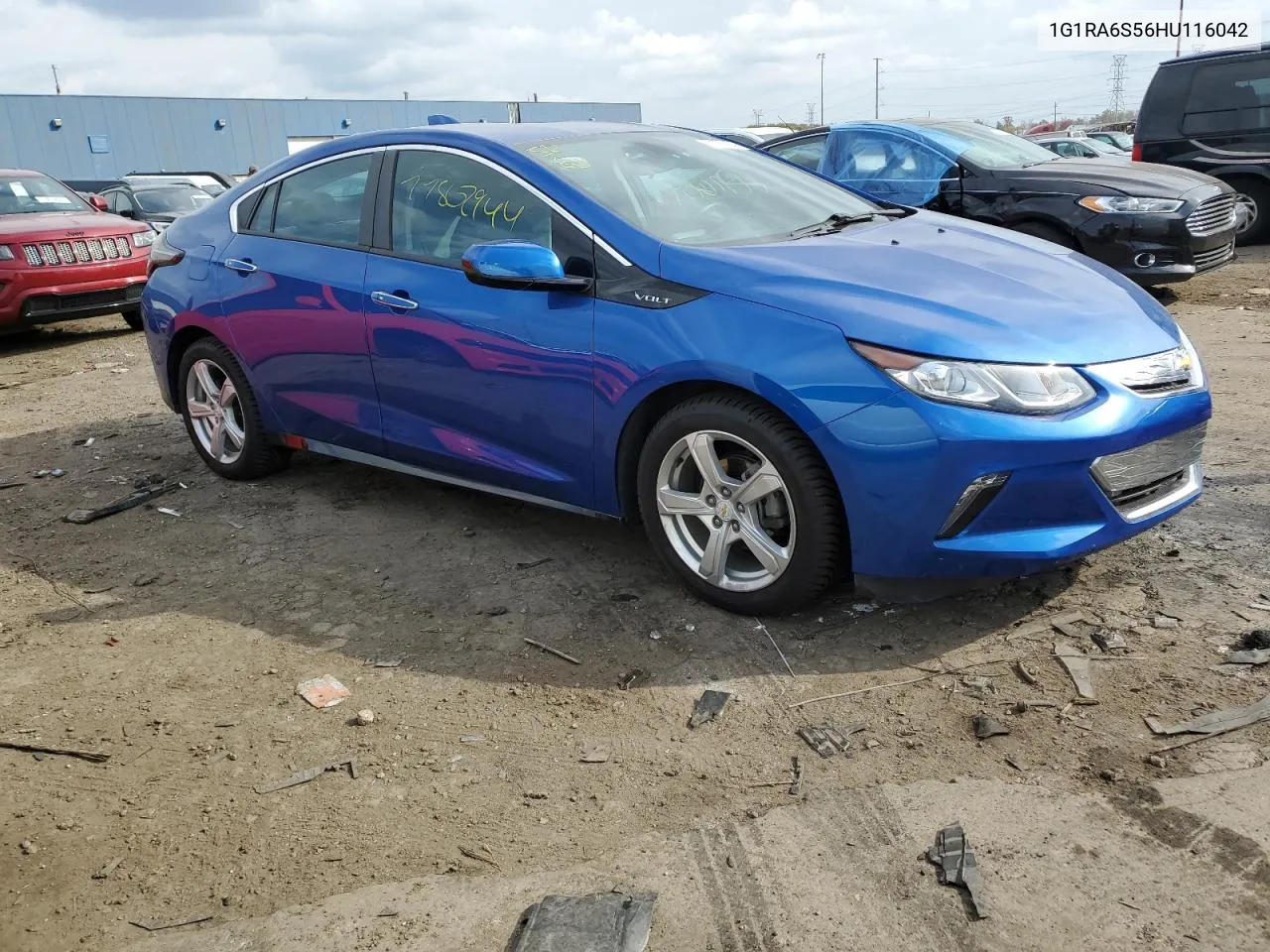 2017 Chevrolet Volt Lt VIN: 1G1RA6S56HU116042 Lot: 77576454