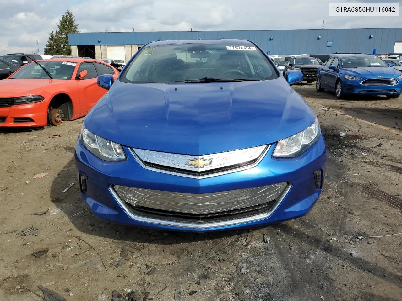 2017 Chevrolet Volt Lt VIN: 1G1RA6S56HU116042 Lot: 77576454