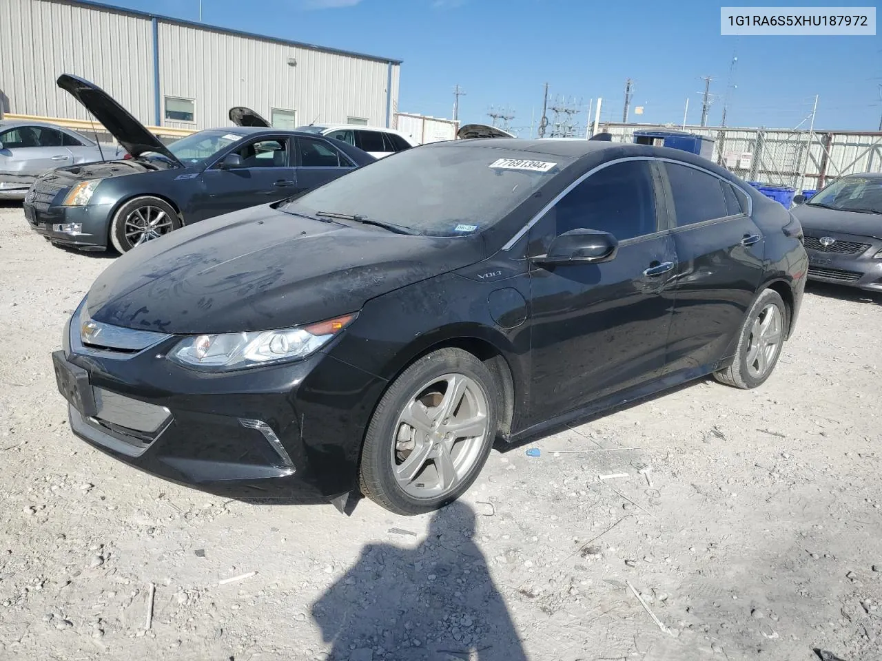 2017 Chevrolet Volt Lt VIN: 1G1RA6S5XHU187972 Lot: 77691394