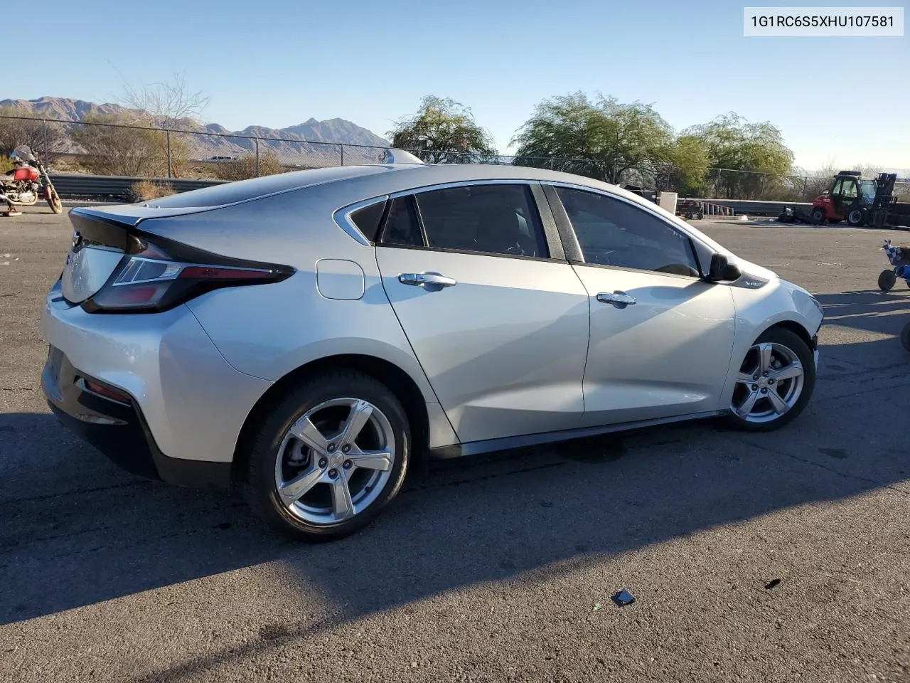 2017 Chevrolet Volt Lt VIN: 1G1RC6S5XHU107581 Lot: 77726544