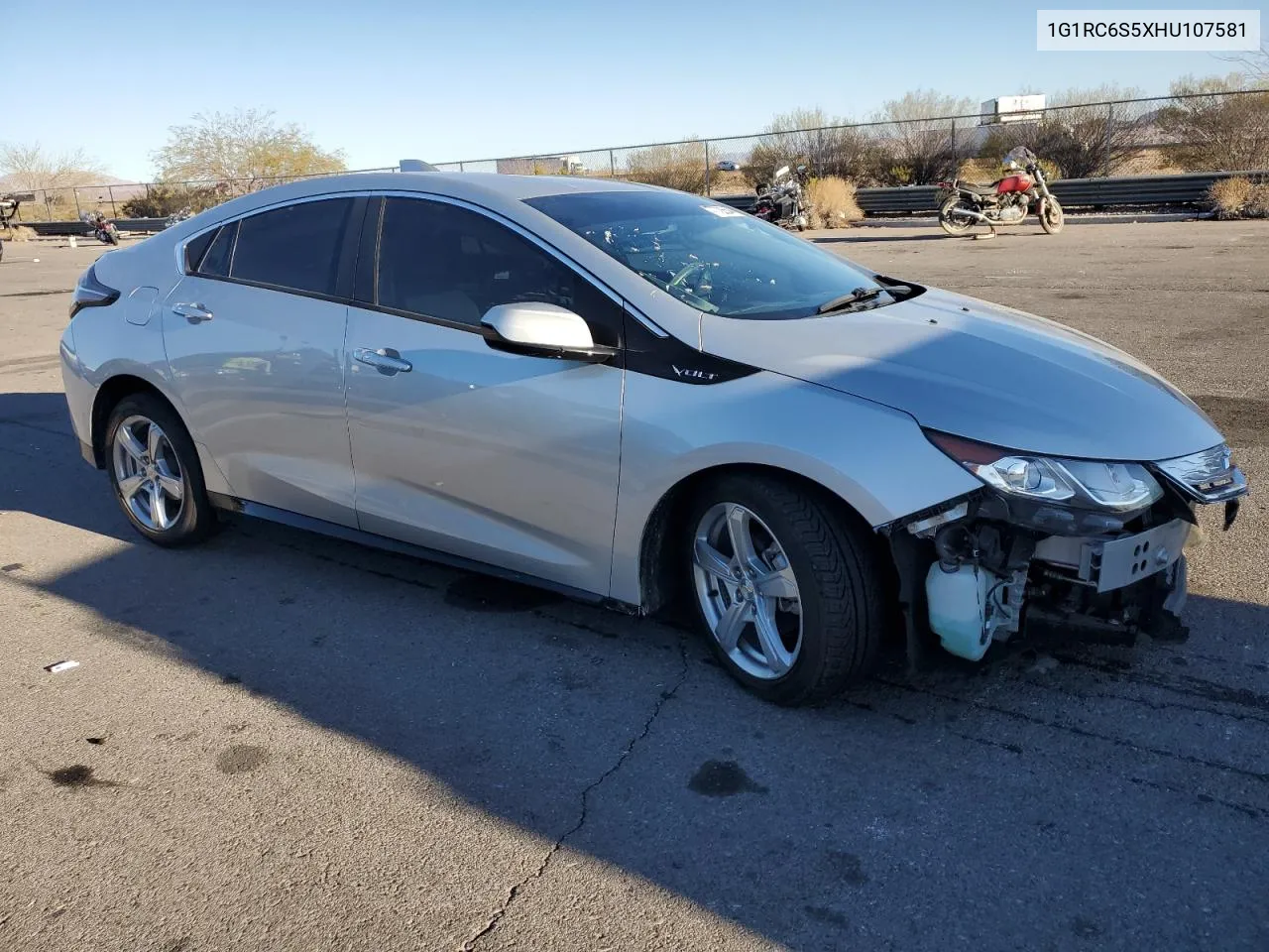 2017 Chevrolet Volt Lt VIN: 1G1RC6S5XHU107581 Lot: 77726544