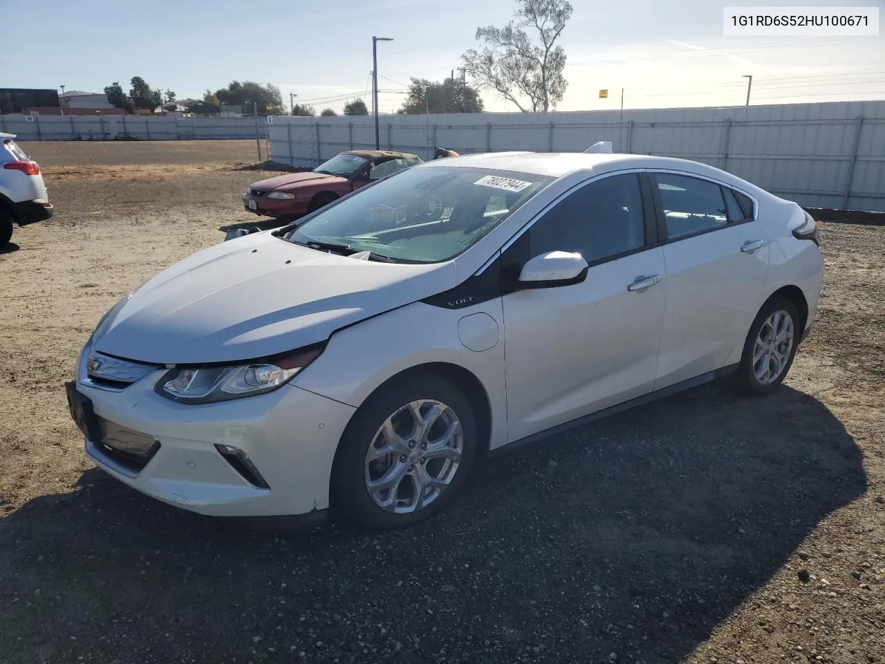 2017 Chevrolet Volt Premier VIN: 1G1RD6S52HU100671 Lot: 78027944