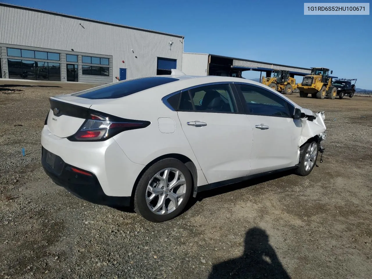 2017 Chevrolet Volt Premier VIN: 1G1RD6S52HU100671 Lot: 78027944