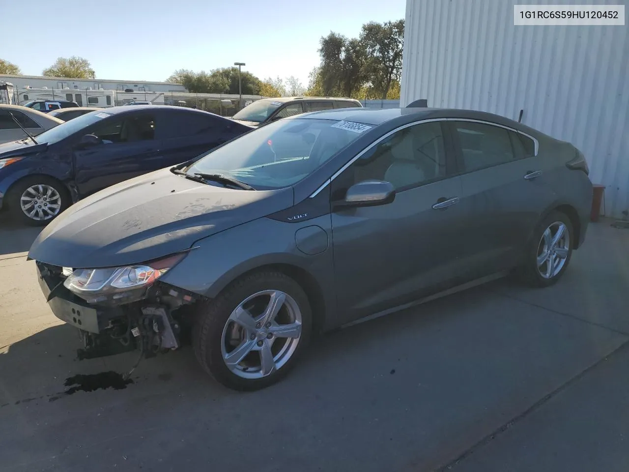 2017 Chevrolet Volt Lt VIN: 1G1RC6S59HU120452 Lot: 78186854