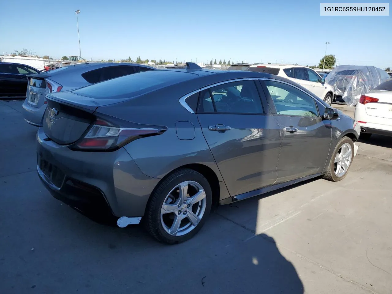 2017 Chevrolet Volt Lt VIN: 1G1RC6S59HU120452 Lot: 78186854