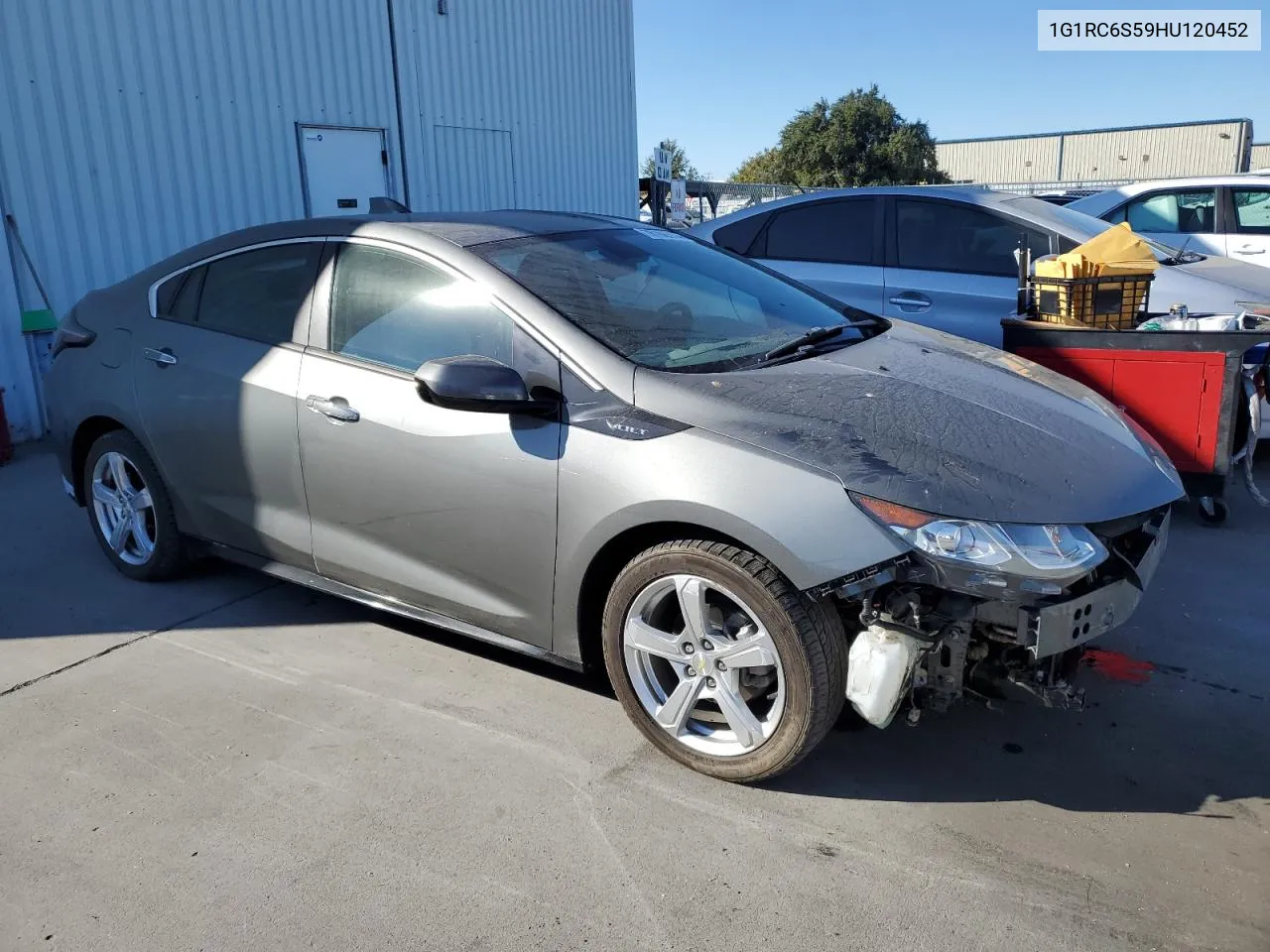 2017 Chevrolet Volt Lt VIN: 1G1RC6S59HU120452 Lot: 78186854