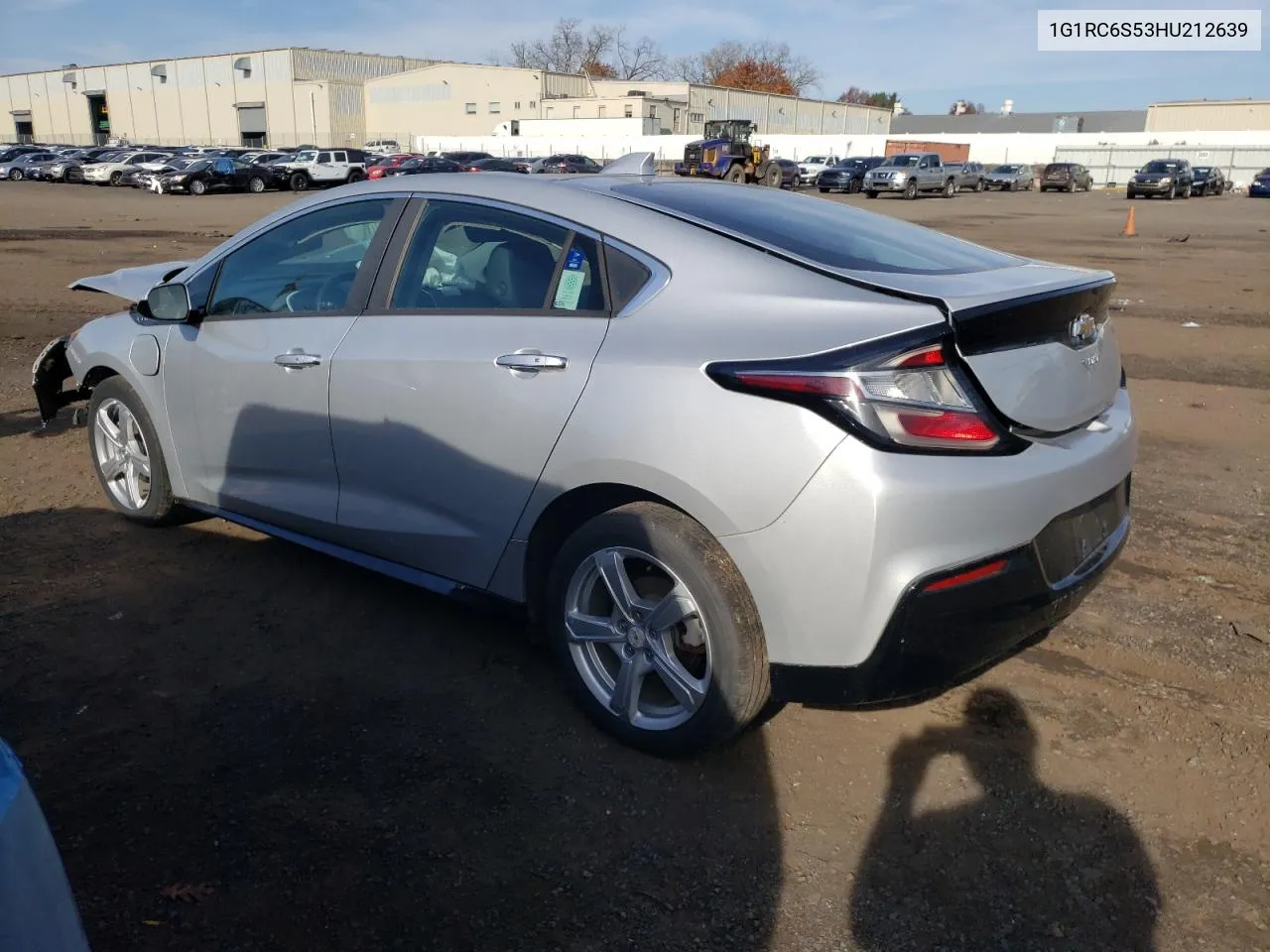 2017 Chevrolet Volt Lt VIN: 1G1RC6S53HU212639 Lot: 78463974